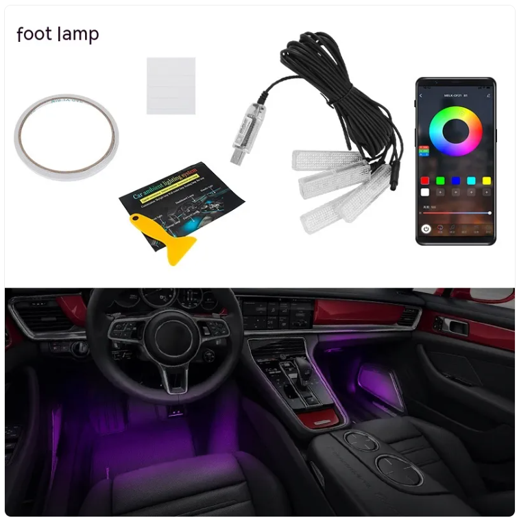 Car LED Ambient Lighting kit